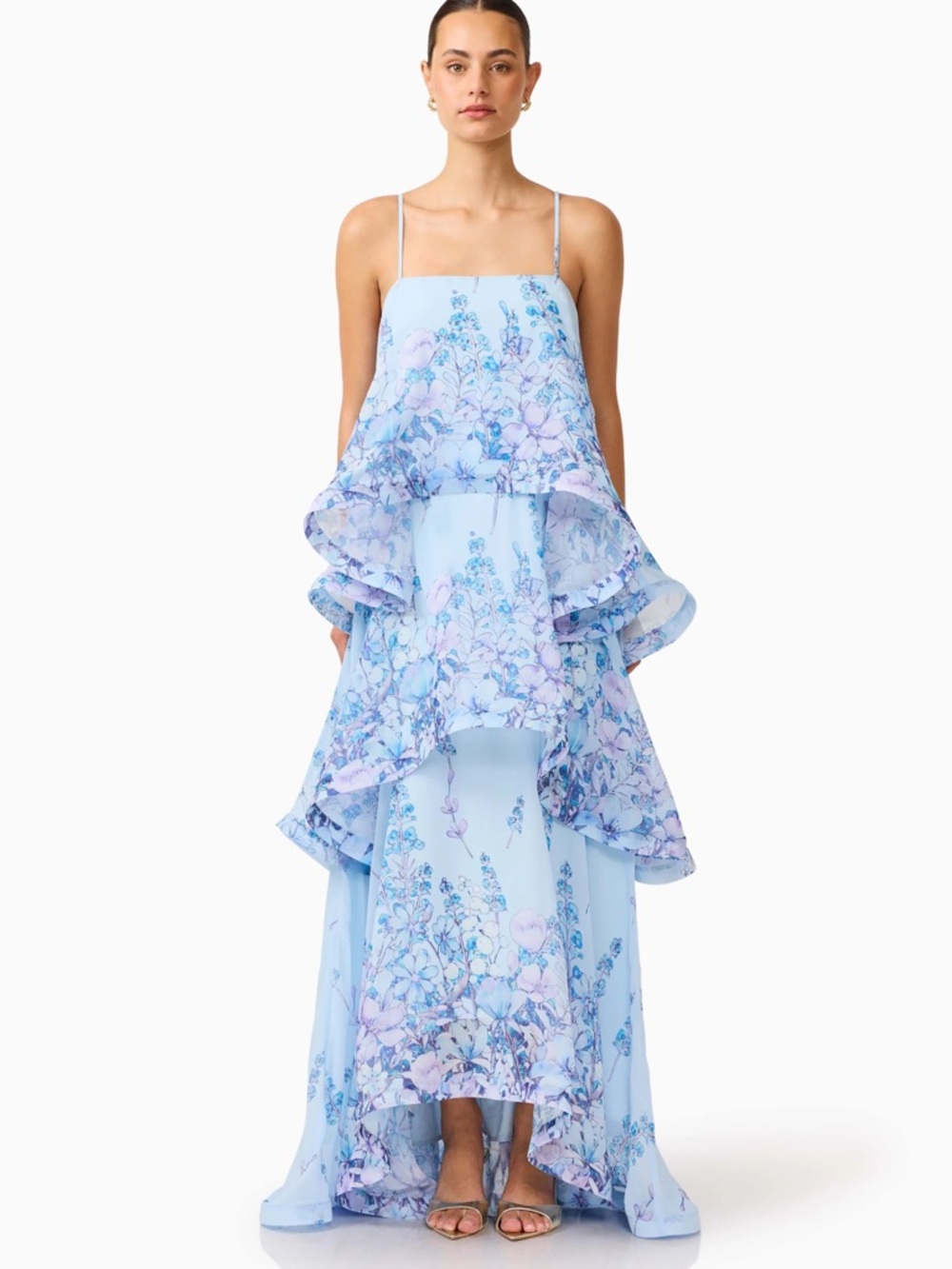 Elliatt Armani Tiered Maxi Dress